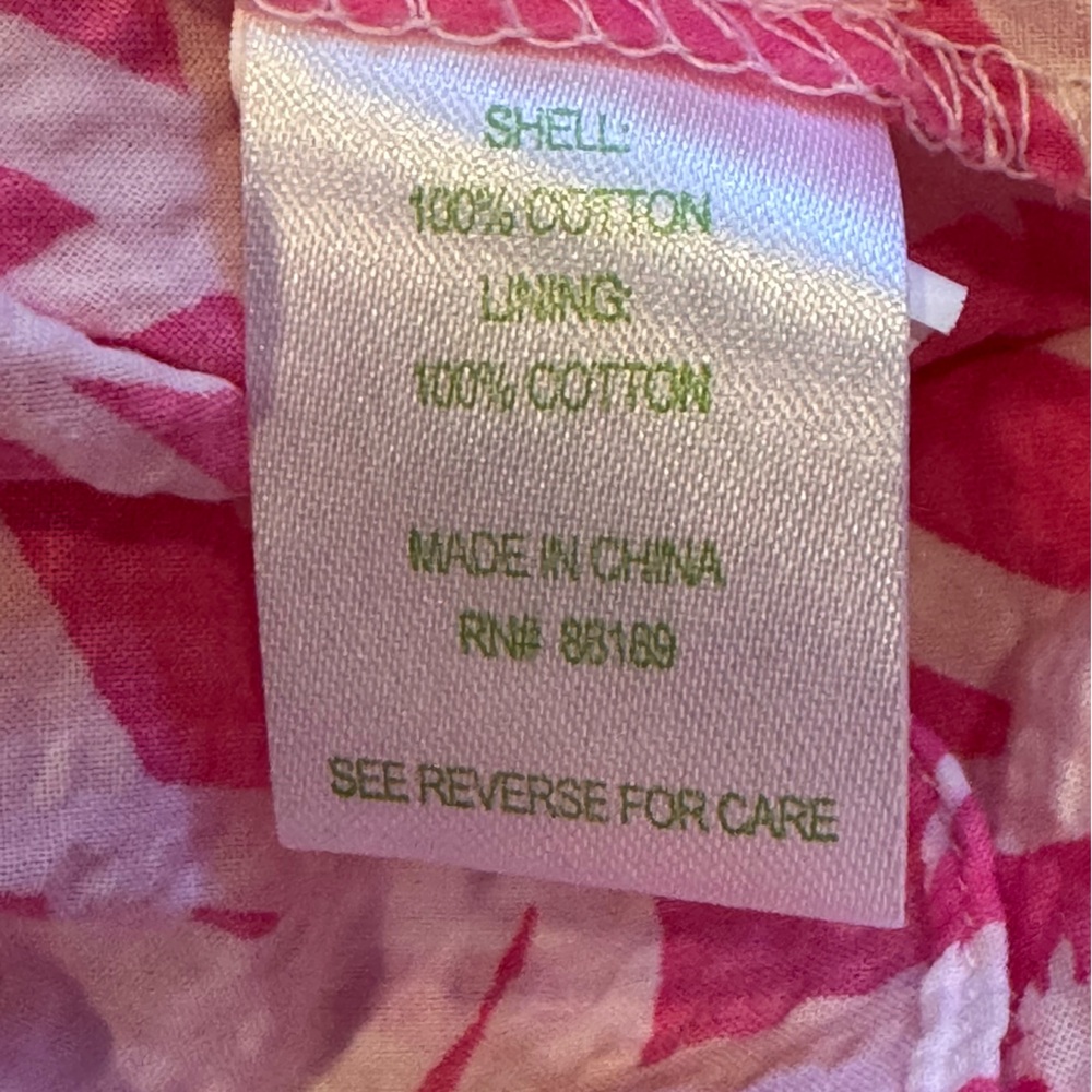 NWT Lilly Pulitzer Elinor Dress in Hotty Pink Light My Fire Sz L - Picture 14 of 14